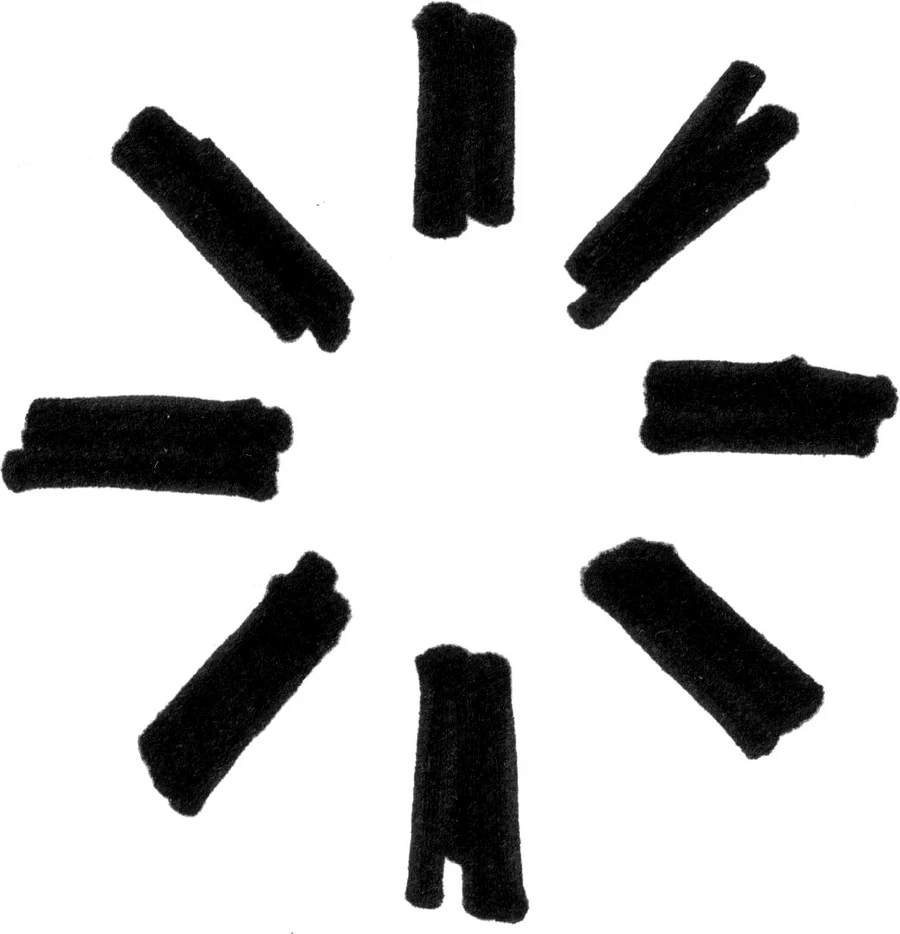 趣味手绘手写涂鸦马克笔字母箭头标记符号图形PNG免抠PS设计素材【043】